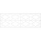 Ekena Millwork Set of Four Panels for 94 1/2"W x 32 1/4"H Hudson Fretwork Wainscot Wall Paneling WPKP16X01X47HSN - alternate 3